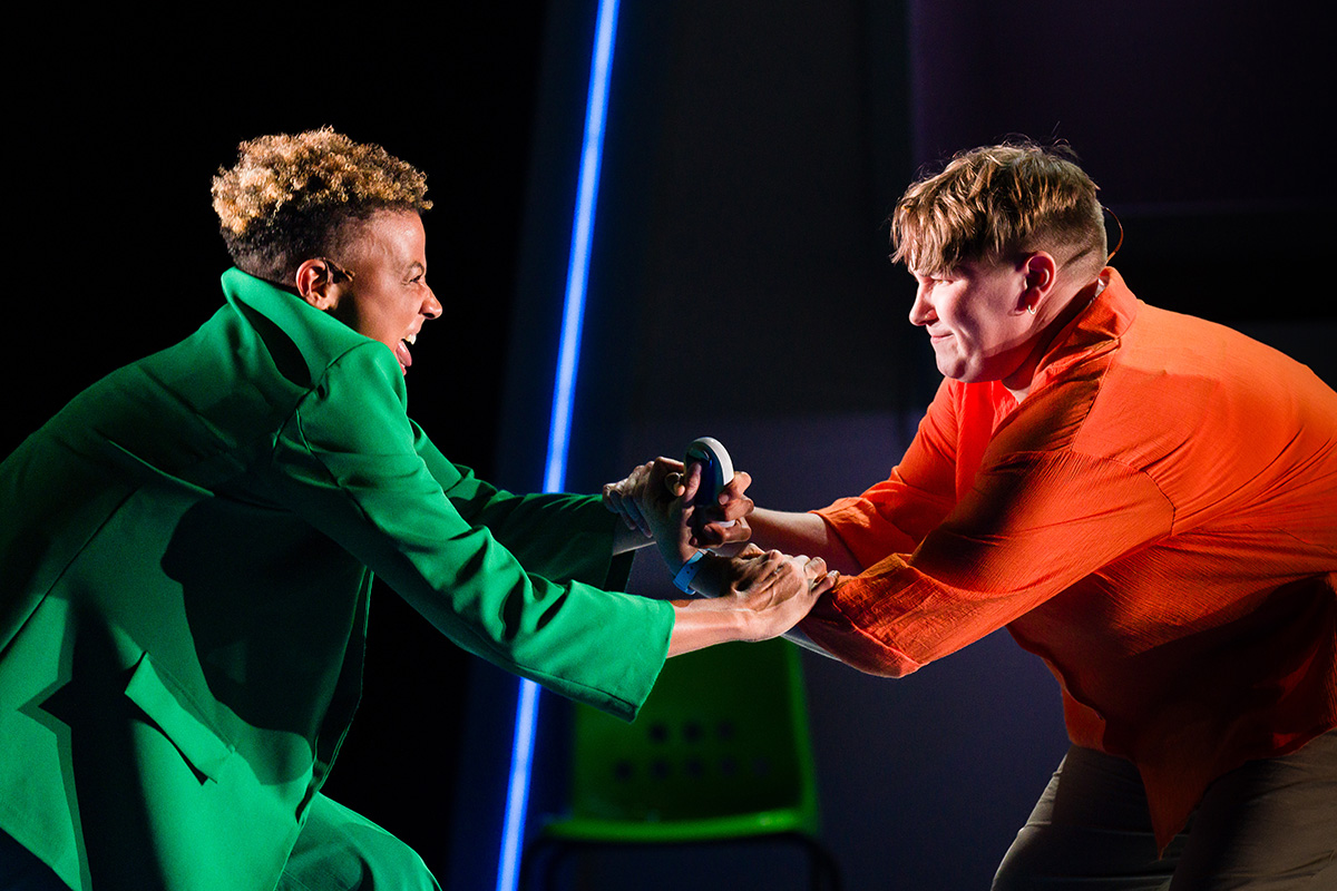 Jessica Murrain as Miss Fish and Eva Scott as Miss Wainwright Jessica Murrain as Miss Fish and Eva Scott as Miss Wainwright