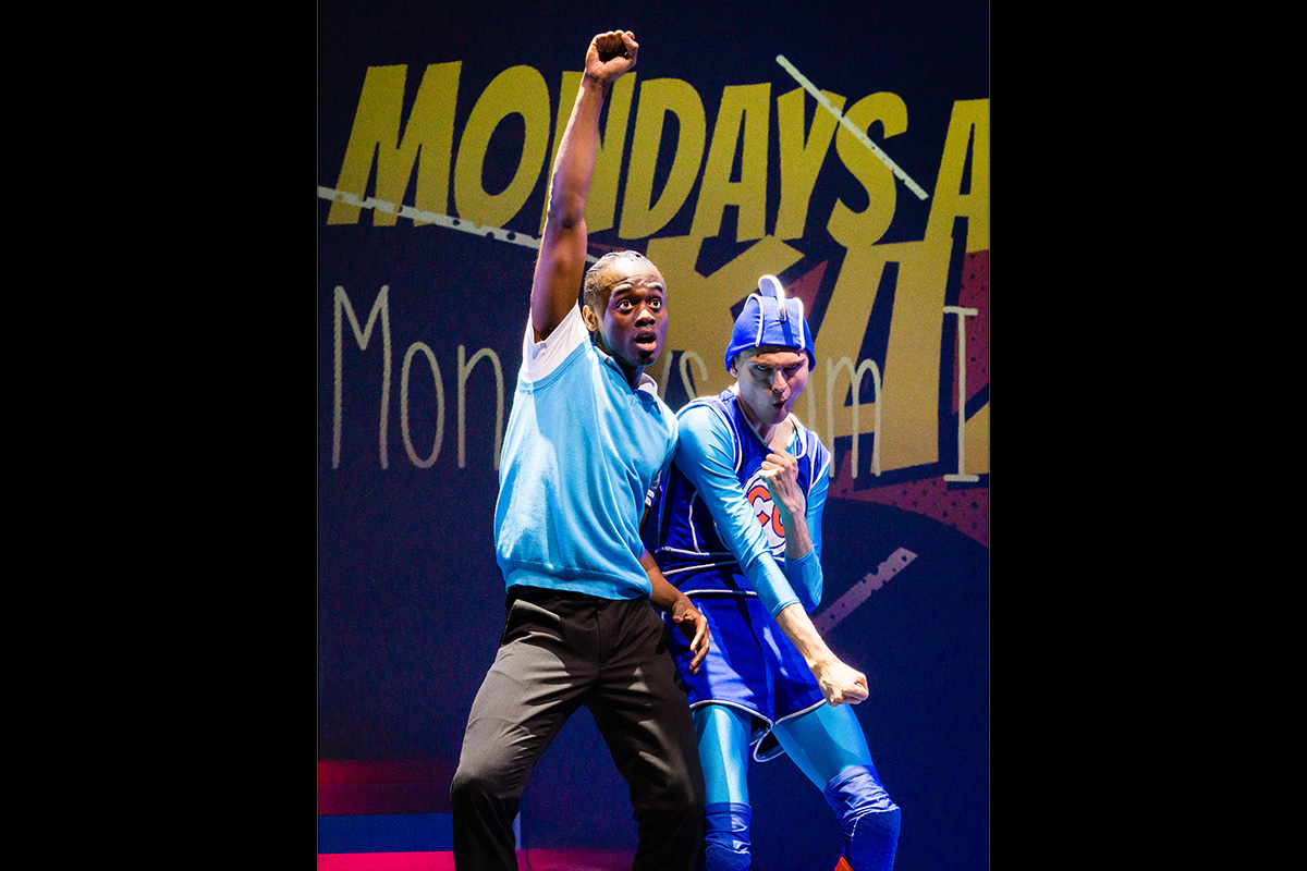 Hilson Agbangbe as Sonny and Ciaran O’Breen as Captain Chatter Hilson Agbangbe as Sonny and Ciaran O’Breen as Captain Chatter