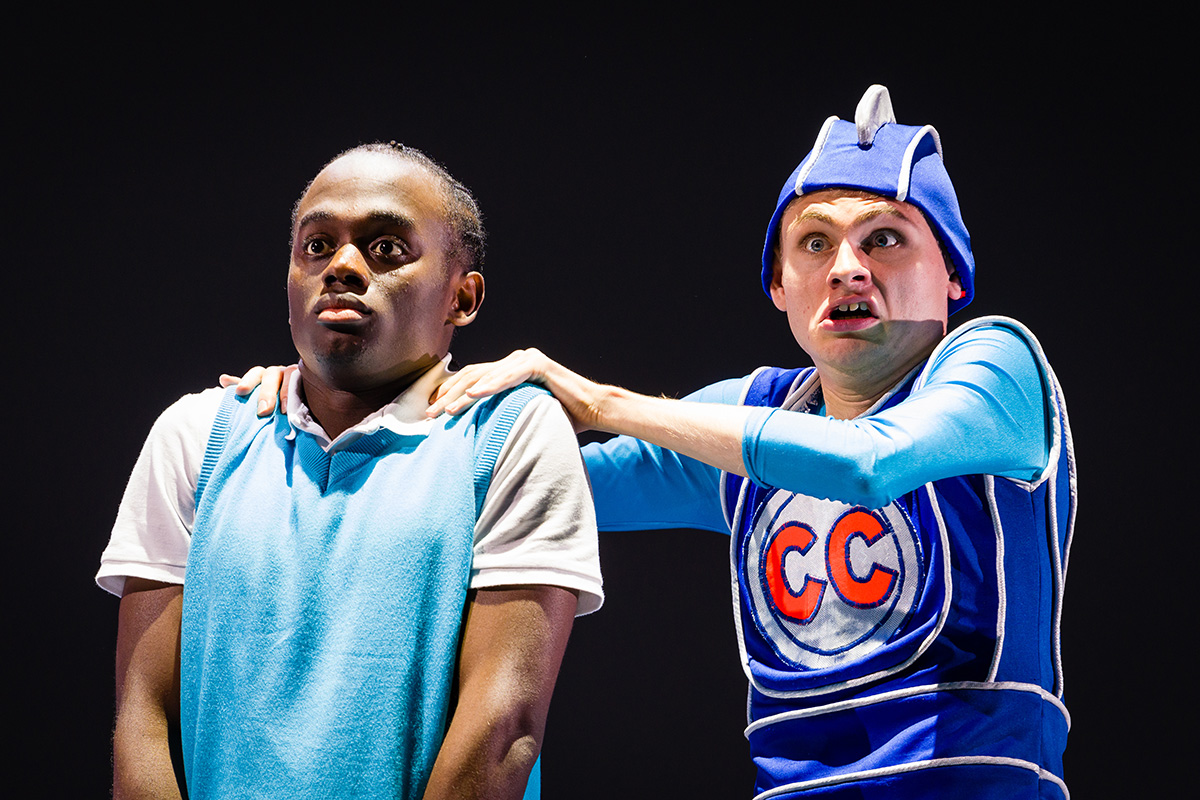 Hilson Agbangbe as Sonny and Ciaran O’Breen as Captain Chatter Hilson Agbangbe as Sonny and Ciaran O’Breen as Captain Chatter